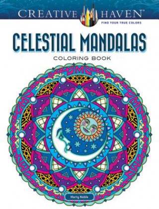 Książka Creative Haven Celestial Mandalas Coloring Book Marty Noble