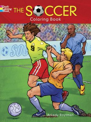 Książka Soccer Coloring Book Arkady Roytman