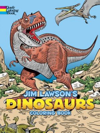 Книга Jim Lawson's Dinosaurs Coloring Book Jim Lawson