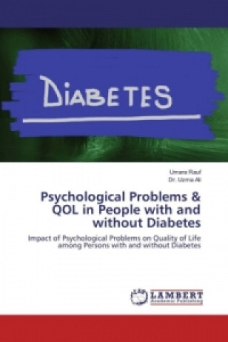 Kniha Psychological Problems & QOL in People with and without Diabetes Umara Rauf