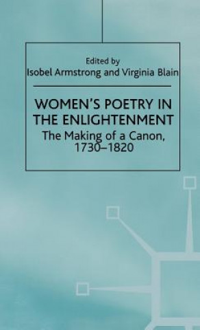 Kniha Women's Poetry in the Enlightenment Isobel Armstrong