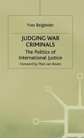 Livre Judging War Criminals Yves Beigbeder