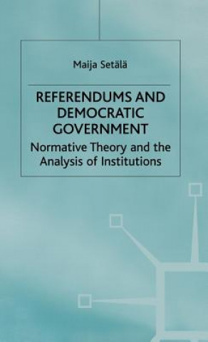 Kniha Referendums and Democratic Government Maija Setala