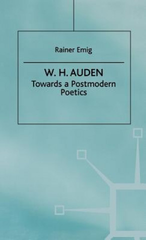 Knjiga W.H. Auden Rainer Emig