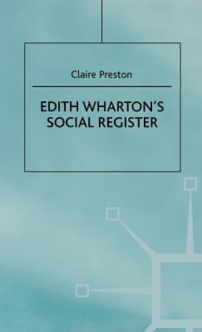 Carte Edith Wharton's Social Register C. Preston