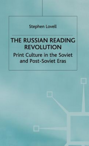 Carte Russian Reading Revolution S. Lovell