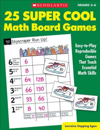 Kniha 25 Super Cool Math Board Games Lorraine Hopping Egan