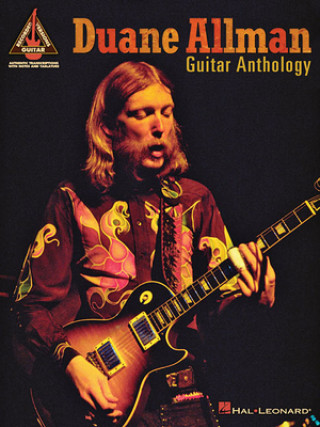 Knjiga Duane Allman Guitar Anthology Duane Allman