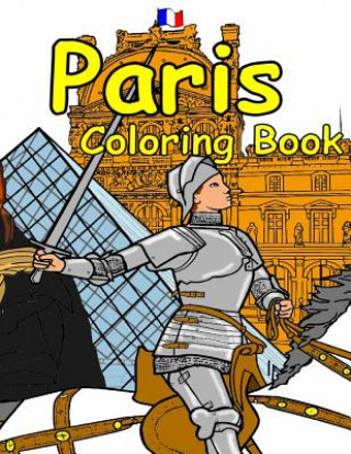 Kniha Paris Coloring Book A T Lemay