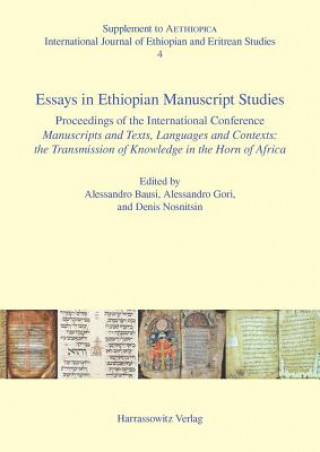 Kniha Essays in Ethiopian Manuscript Studies Alessandro Bausi