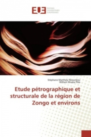 Carte Etude pétrographique et structurale de la région de Zongo et environs Stéphane Marthely Nkounkou