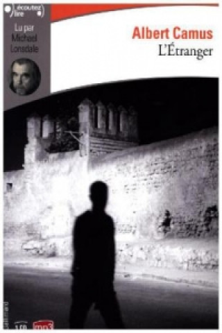 Audio L'etranger lu par Michel Lonsdale (1 CD MP3) Albert Camus
