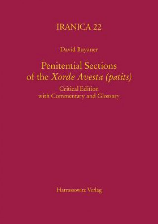 Kniha Penitential Sections of the Xorde Avesta (patits) David Buyaner