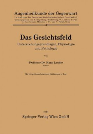 Kniha Das Gesichtsfeld Hans L. Lauber