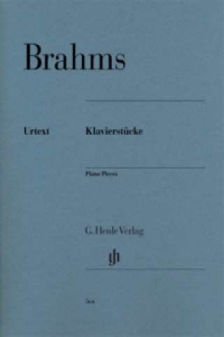 Nyomtatványok Brahms, Johannes - Klavierstücke Johannes Brahms