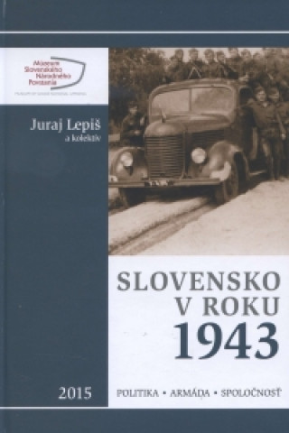 Carte Slovensko v roku 1943 Juraj Lepiš