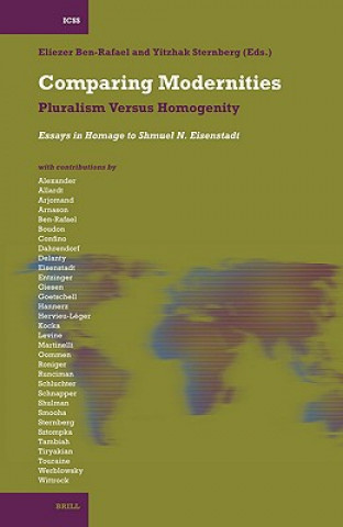 Knjiga Comparing Modernities Eliezer Ben-Rafael