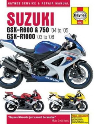 Kniha Suzuki GSX-R600&750 Matthew Coombs