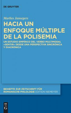 Książka Hacia Un Enfoque Multiple de la Polisemia Marlies Jansegers