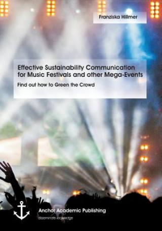 Kniha Effective Sustainability Communication for Music Festivals and other Mega-Events Franziska Hillmer