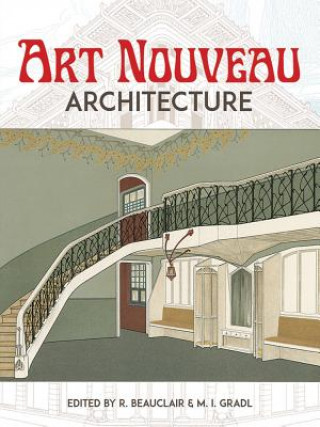 Książka Art Nouveau Architecture R. Beauclair