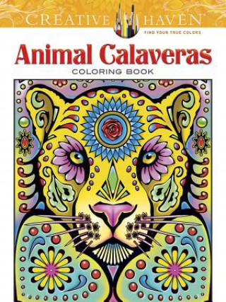 Carte Creative Haven Animal Calaveras Coloring Book Mary Agredo