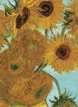 Kniha Van Gogh's Sunflowers Notebook Vincent Van Gogh