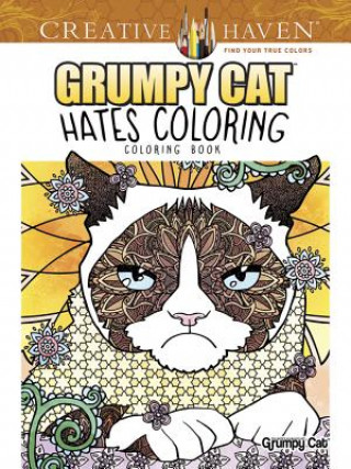 Kniha Creative Haven Grumpy Cat Hates Coloring Diego Pereira