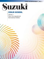 Kniha Suzuki Violin School, Volume 1: Piano Accompaniment Shinichi Suzuki
