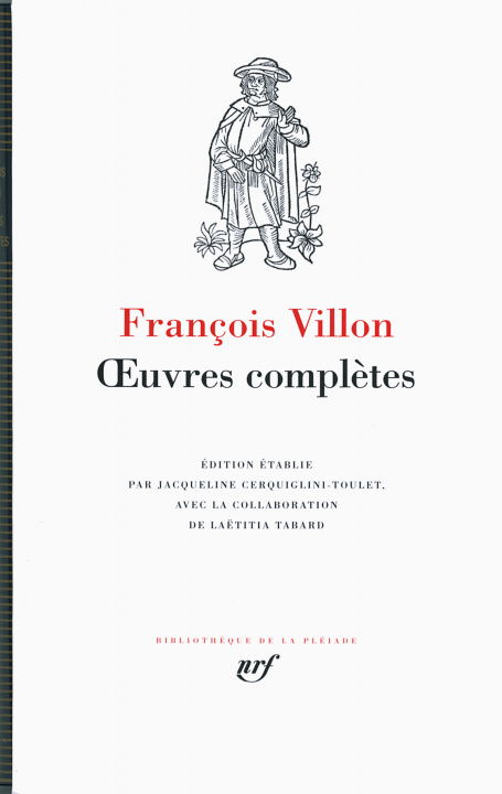 Carte Oeuvres completes Francois Villon