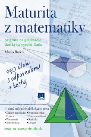 Carte Maturita z matematiky Mário Boroš