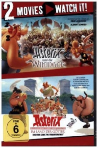 Filmek Asterix und die Wikinger / Asterix im Land der Götter, 2 DVD René Goscinny