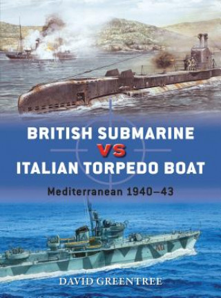 Carte British Submarine vs Italian Torpedo Boat David Greentree