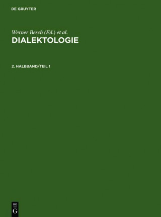Kniha Dialektologie. 2. Halbband Werner Besch