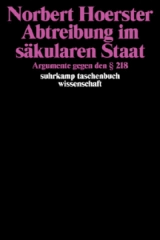 Книга Abtreibung im säkularen Staat Norbert Hoerster