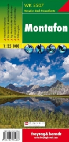 Tiskovina Montafon Hiking + Leisure Map 1:35 000 