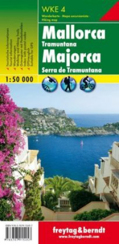 Tlačovina Majorca - Serra De Tramuntana Hiking + Leisure Map 1:50 000 