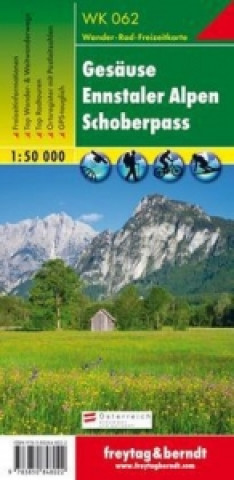Nyomtatványok Traisental - St. Polten - Dunkelsteinerwald Hiking + Leisure Map 1:50 000 