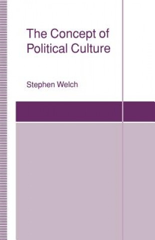 Libro Concept of Political Culture Stephen Welch