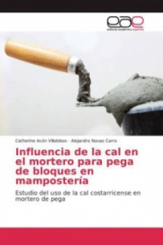 Kniha Influencia de la cal en el mortero para pega de bloques en mampostería Catherine Acón Villalobos