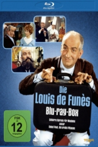 Filmek Louis de Funes Box, 3 Blu-rays Louis de Fun?s