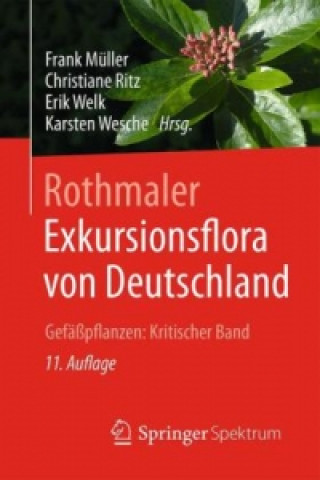 Könyv Rothmaler - Exkursionsflora von Deutschland Frank Müller