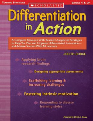 Könyv Differentiation in Action Judith Dodge