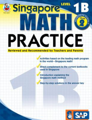 Carte Singapore Math Practice, Level 1B Grade 2 Frank Schaffer Publications