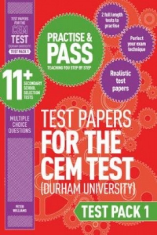 Livre Practise and Pass 11+ CEM Test Papers - Test Pack 1 Peter Williams