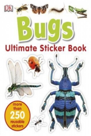 Книга Bugs Ultimate Sticker Book DK