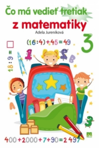 Book Čo má vedieť tretiak z matematiky Adela Jureníková