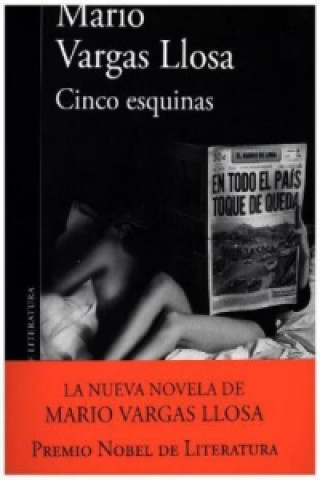 Kniha Cinco esquinas Mario Vargas Llosa