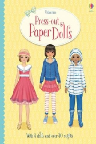 Könyv Press-out Paper Dolls Fiona Watt