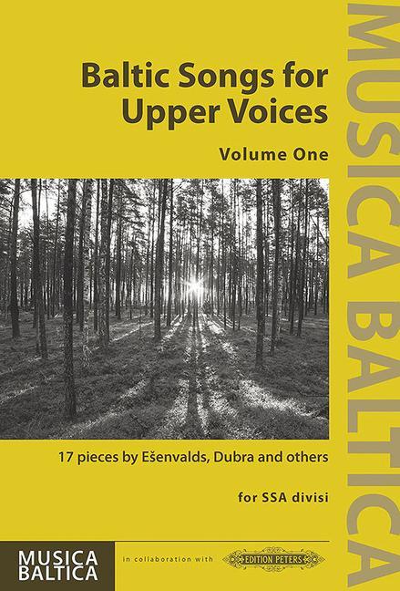 Kniha Baltic Songs For Upper Voices Vol 1 Esenvalds